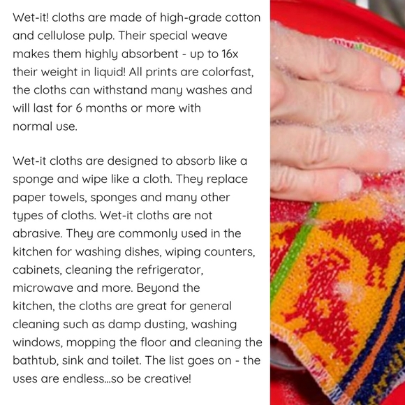 🌞 5/$20 Skrubba Scrub Cloth - New In Original Packaging - Reusable Scrubbies - Picture 2 of 5